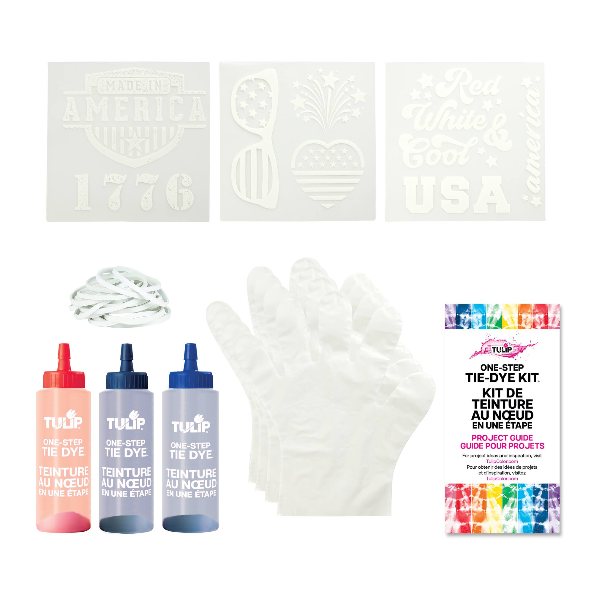 Tulip® Americana Tie-Dye Iron-On Transfers Kit